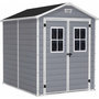 Voir la diapositive 1 : Keter KETER - Abri de jardin 4,4 m² avec plancher en résine Premium 86 Gris