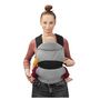 Voir la diapositive 2 : KINDERKRAFT Porte bébé ADOREE gris