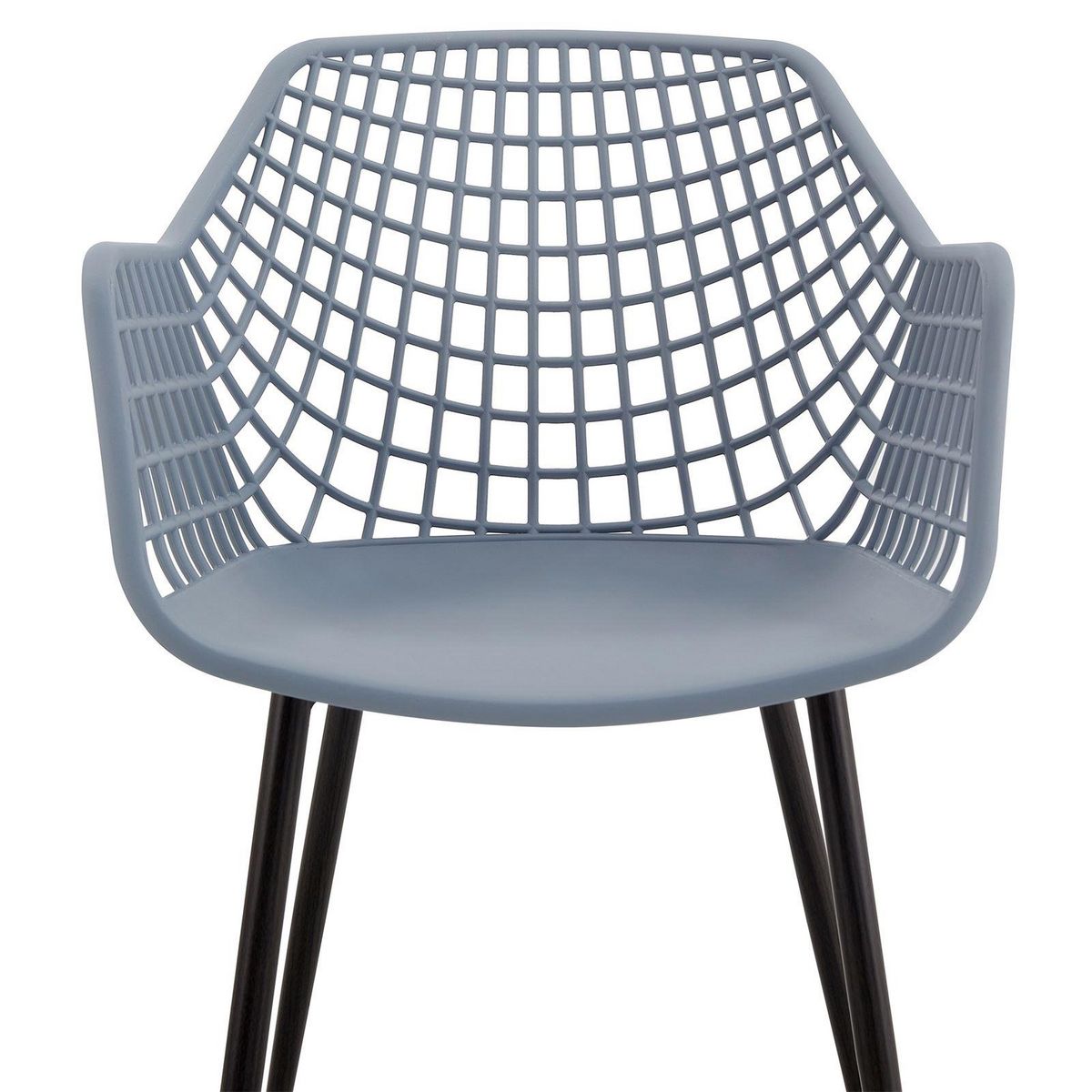 IDIMEX Lot de 4 chaises LUCIA, en plastique