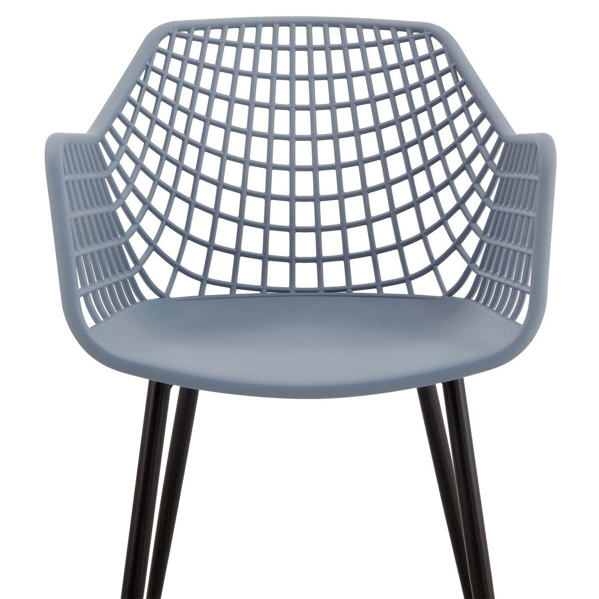 IDIMEX Lot de 4 chaises LUCIA, en plastique