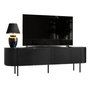 Voir la diapositive 6 : BEST MOBILIER Thio - meuble tv - noir - 180 cm