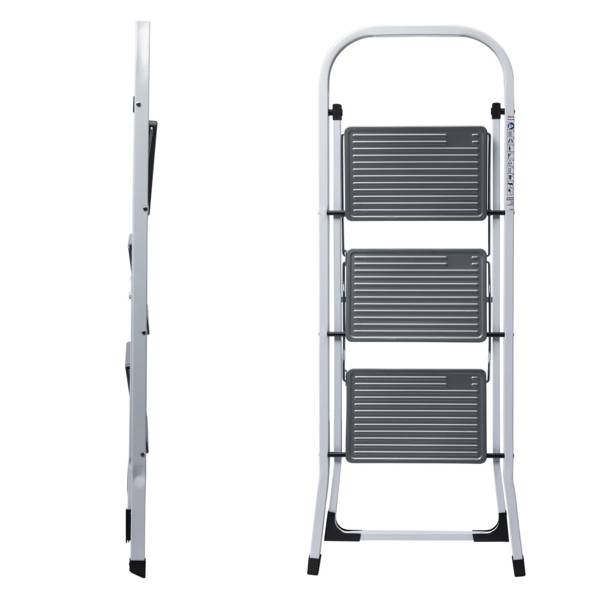 WERKAPRO Marchepied pliable 3 marches WERKA PRO