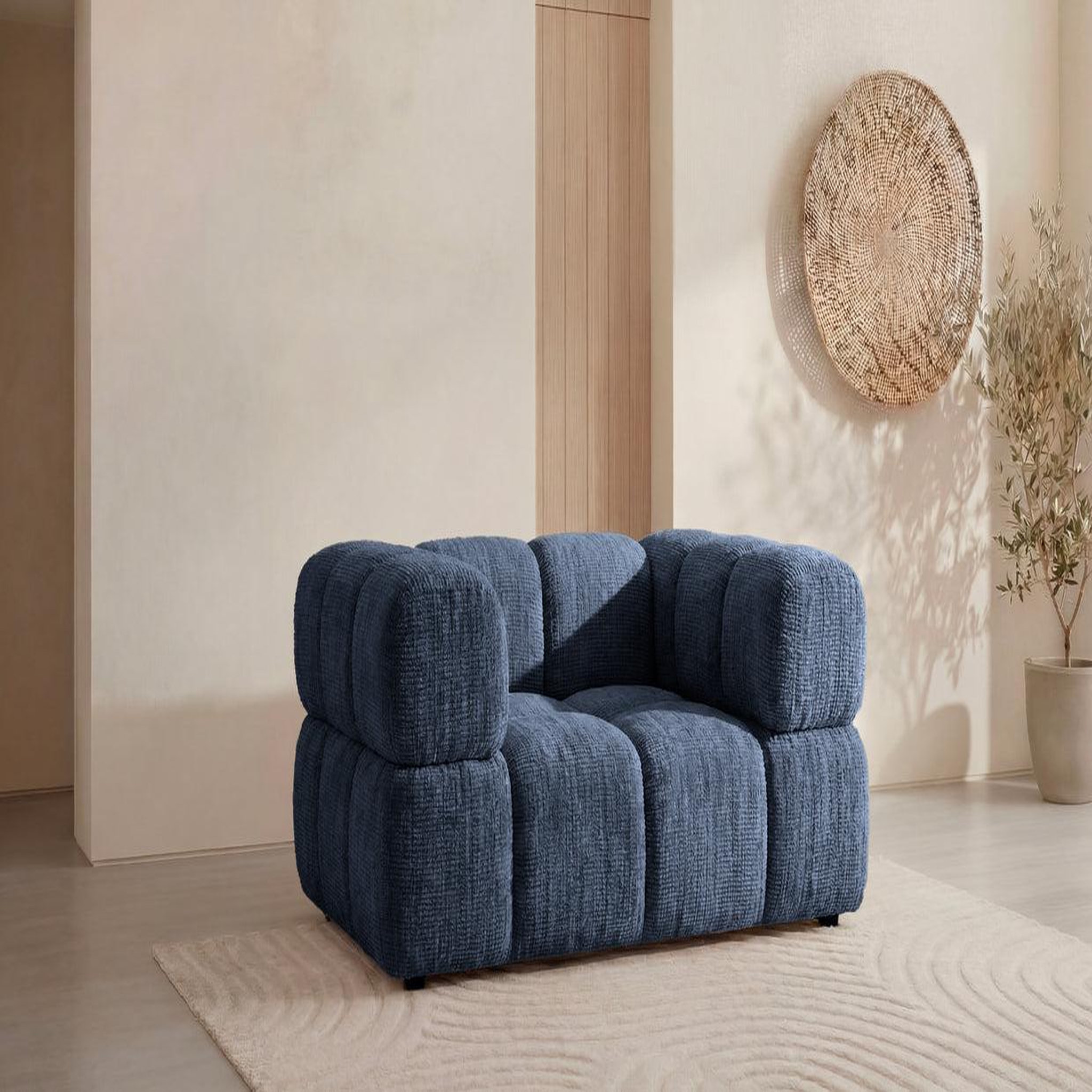 Voir la diapositive 2 : CASANOVA PARIS GUSTAVE - Fauteuil tissu chenille