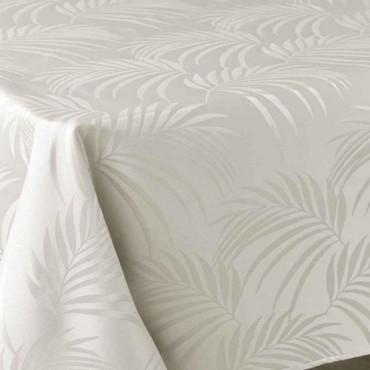 Paris Prix Nappe Jacquard  Plumette  140x240cm Lin