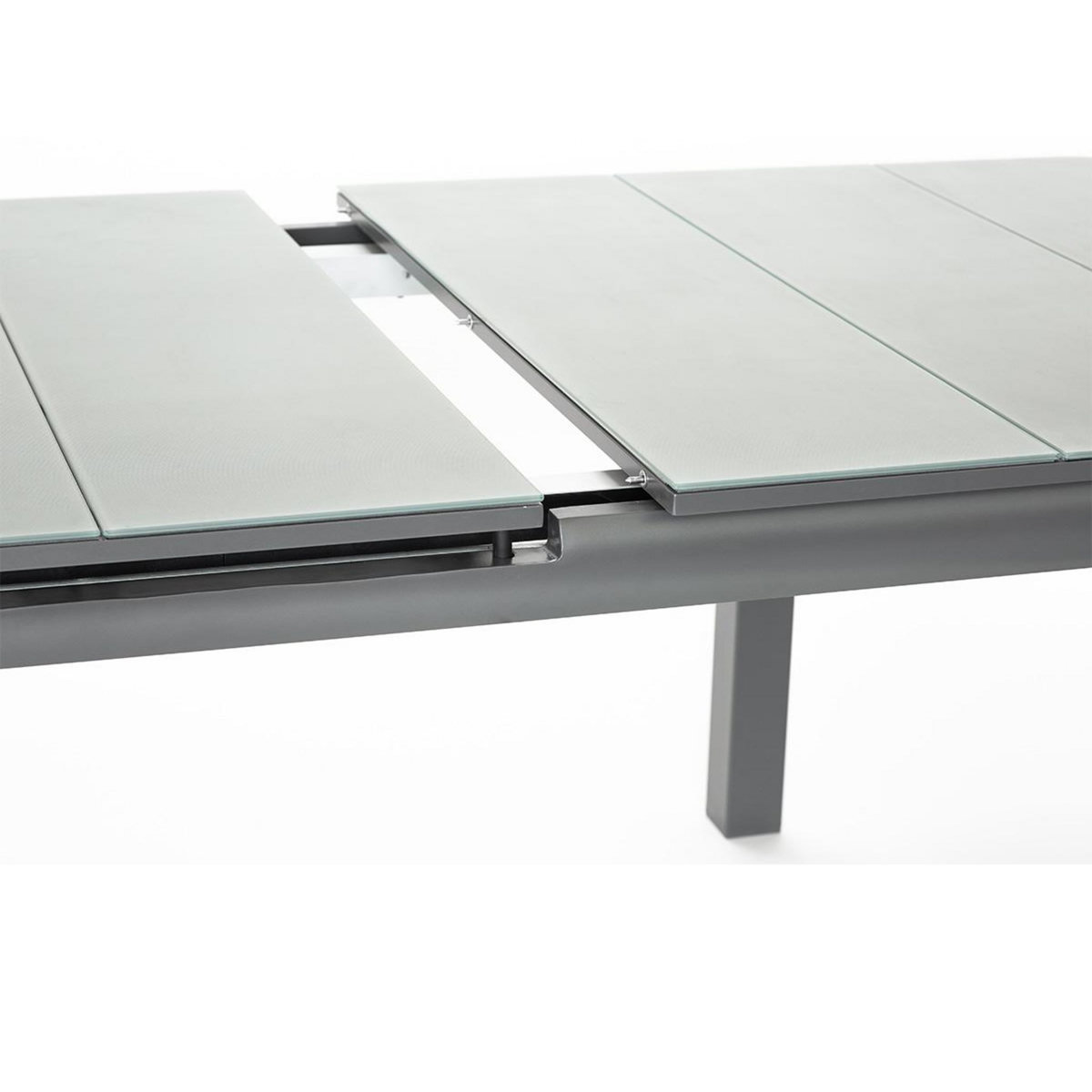 Jardiline Table de jardin Milos extensible en aluminium pour 10/12 personnes