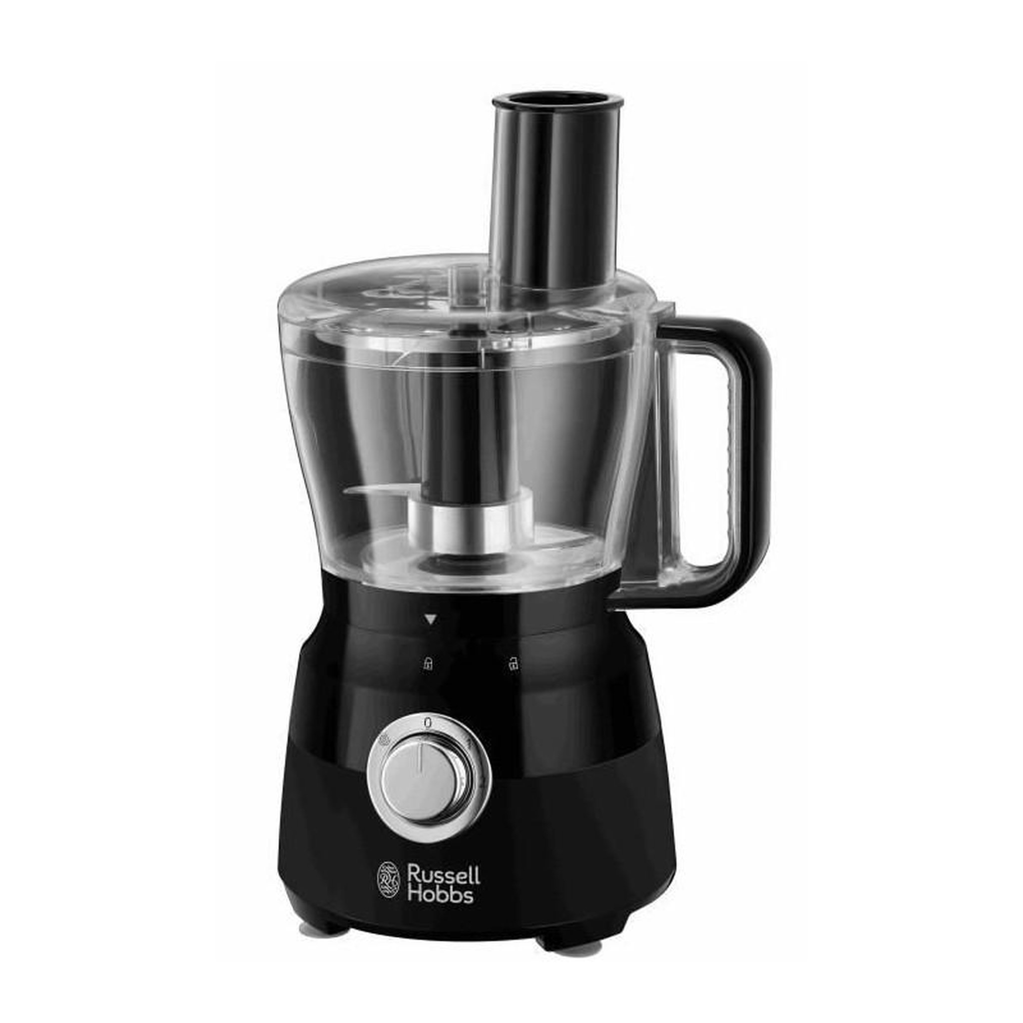 Russell Hobbs Robot Multifonction - RUSSELL HOBBS - Matte Black 24732-56 - 600 W - Bol 2,5 L - Lames inox - Disque réversible - Noir mat