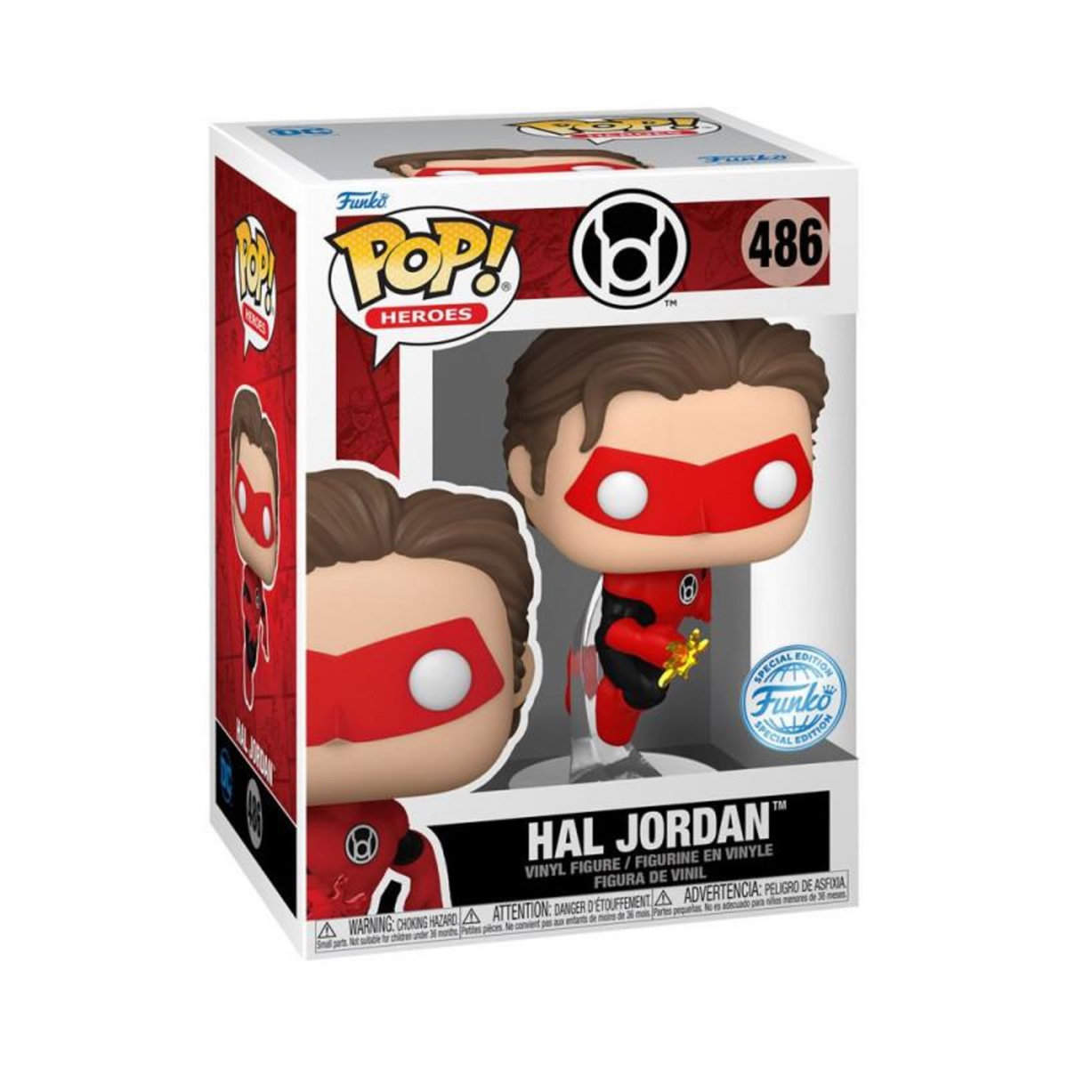 Funko Figurine Funko Pop Heroes Hal Jordan Red Lantern