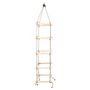 Voir la diapositive 3 : VIDAXL Echelle de corde pour enfants 200 cm Bois