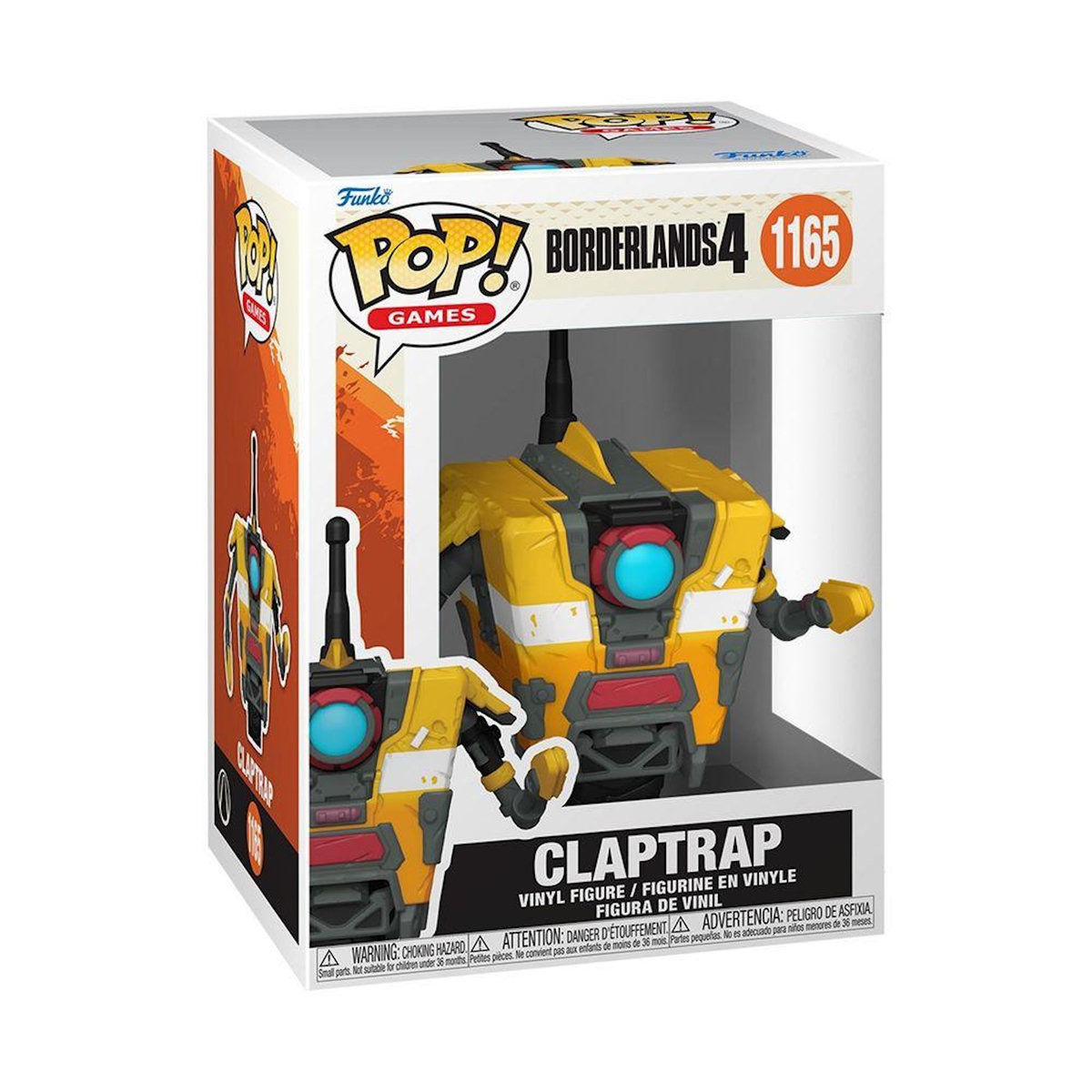 Funko Figurine Funko Pop Games Borderlands 4 Claptrap