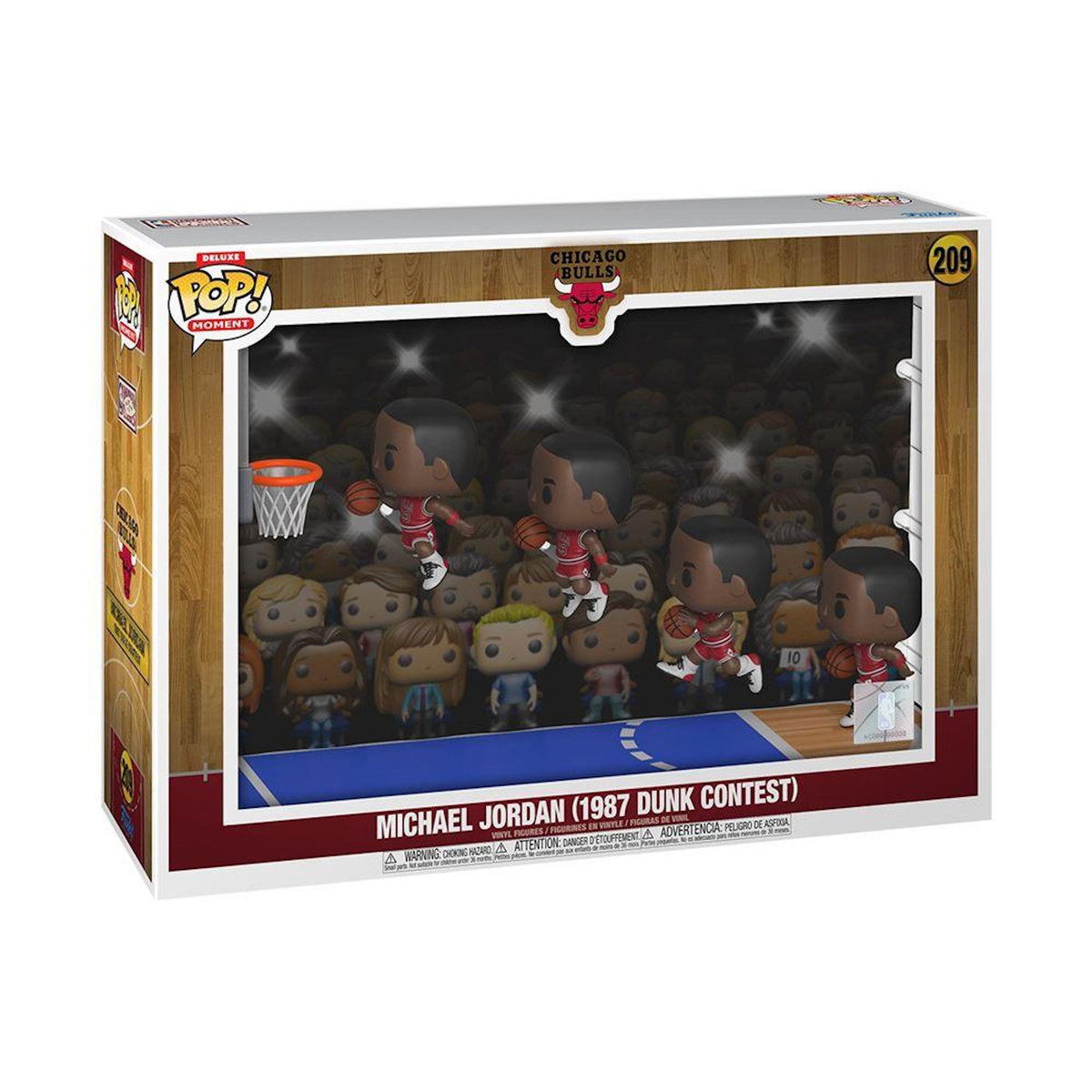 Funko Figurine Funko Pop Moments Deluxe Bulls MJ '87 Dunk Contest
