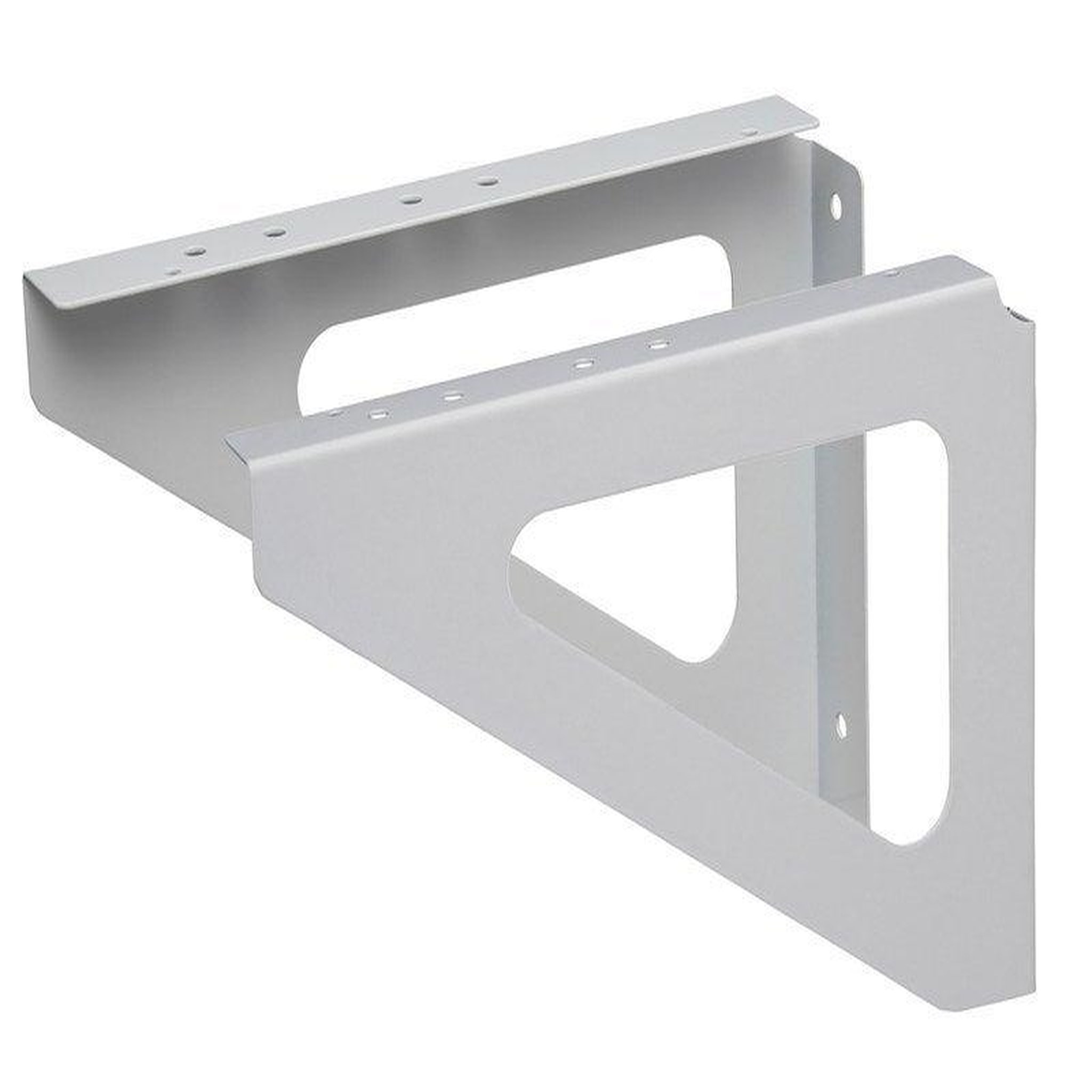 RENZ Lot De 2 Équerres H.17.5 X L.25 X P.3 Cm Renz, Blanc