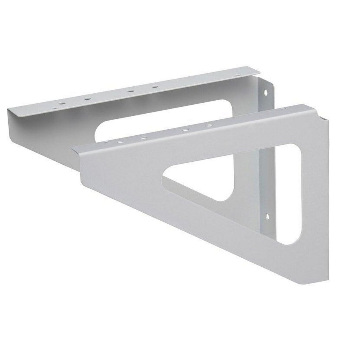 RENZ Lot De 2 Équerres H.17.5 X L.25 X P.3 Cm Renz, Blanc