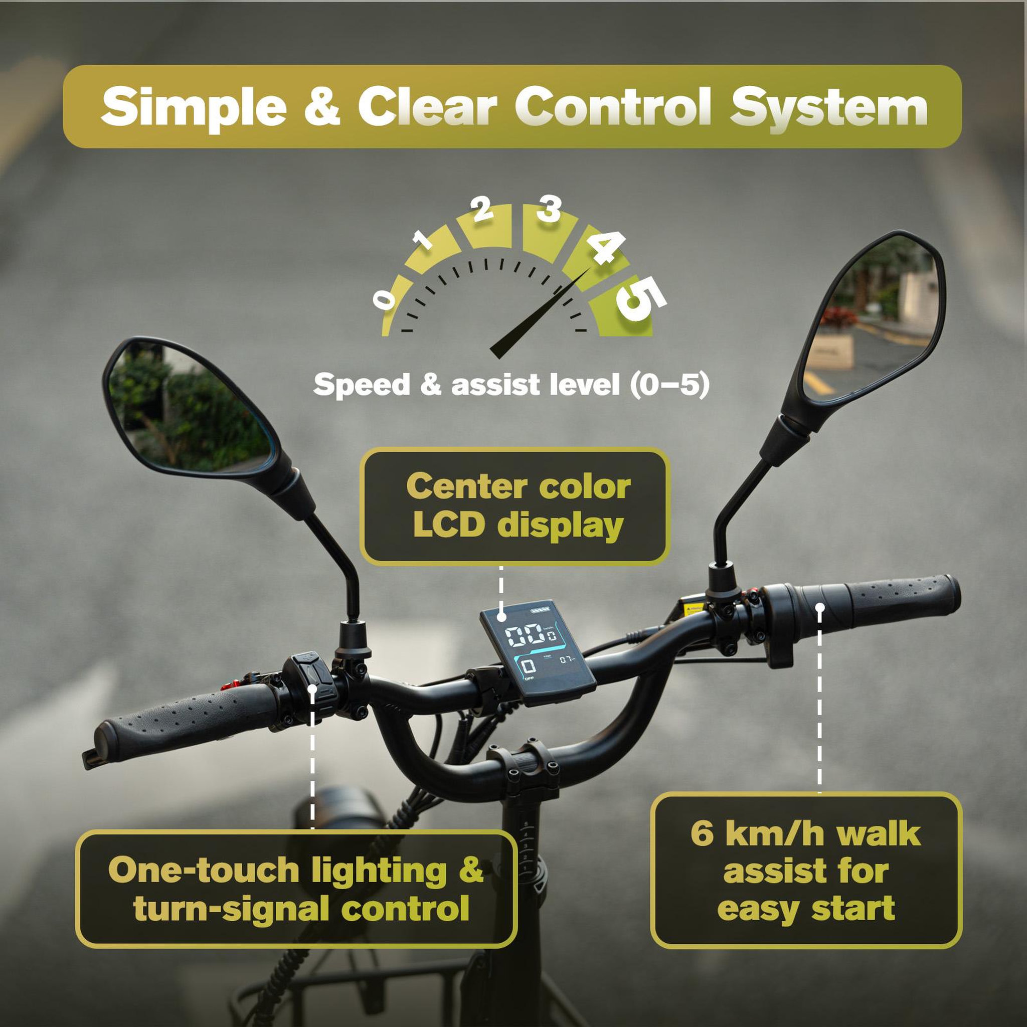 Voir la diapositive 3 : FAFREES Tricycle électrique fafrees f20 mate ii 25 ah