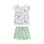 Voir la diapositive 1 : Petit Béguin Ensemble enfant t-shirt et short en gaze de coton Tiana