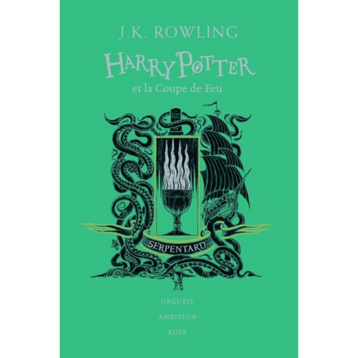  HARRY POTTER TOME 4 : HARRY POTTER ET LA COUPE DE FEU (SERPENTARD). EDITION COLLECTOR, Rowling J.K.