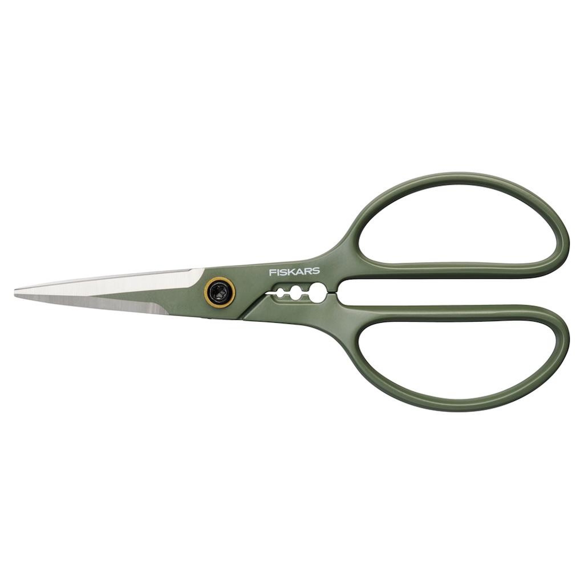 Fiskars Ciseaux droits - inox lame 7 cm - coupe précise au quotidien