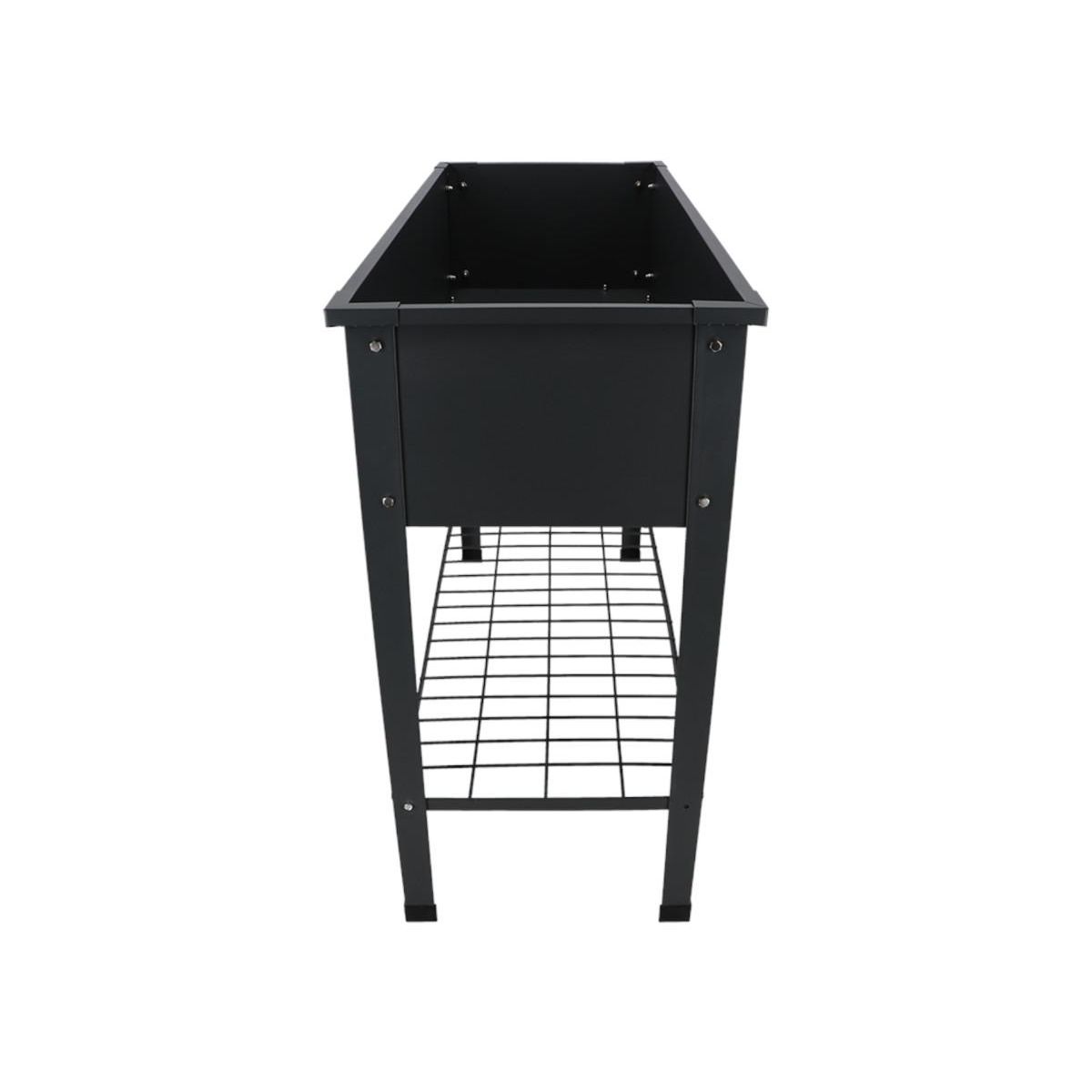 ESSCHERT DESIGN Carré potager en métal anthracite L - Esschert Design