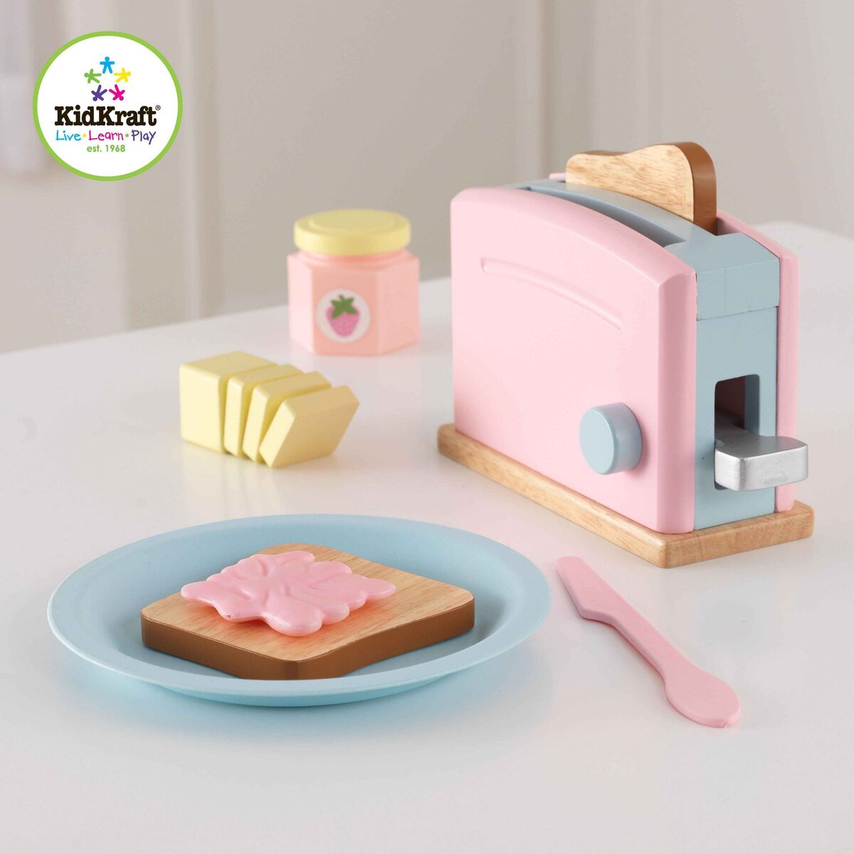 Kidkraft Set grille pain pastel