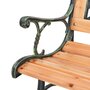Voir la diapositive 4 : VIDAXL Banc de jardin 122 cm Bois