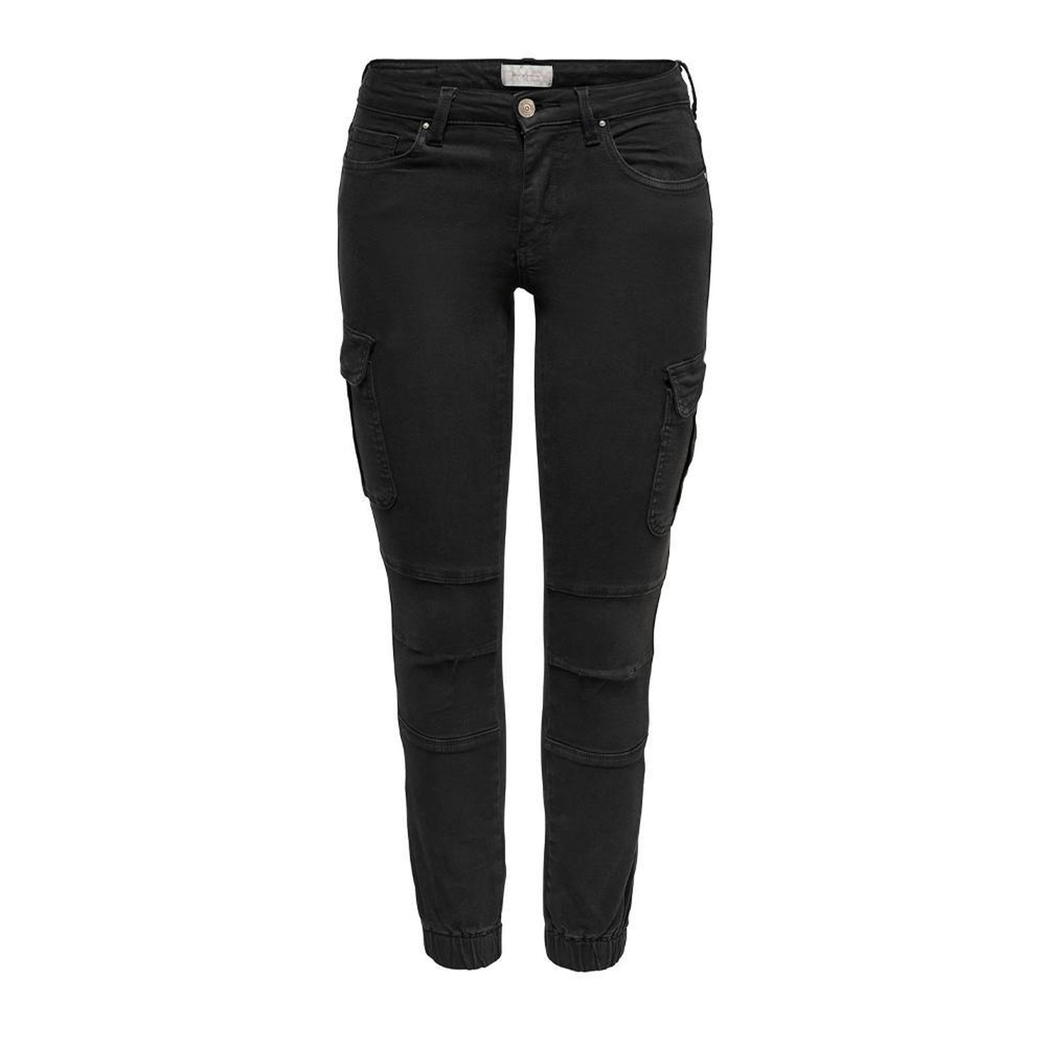 Only Pantalon Cargo Noir Femme Only Missouri. Coloris disponibles : Noir