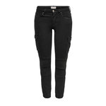 Only Pantalon Cargo Noir Femme Only Missouri. Coloris disponibles : Noir