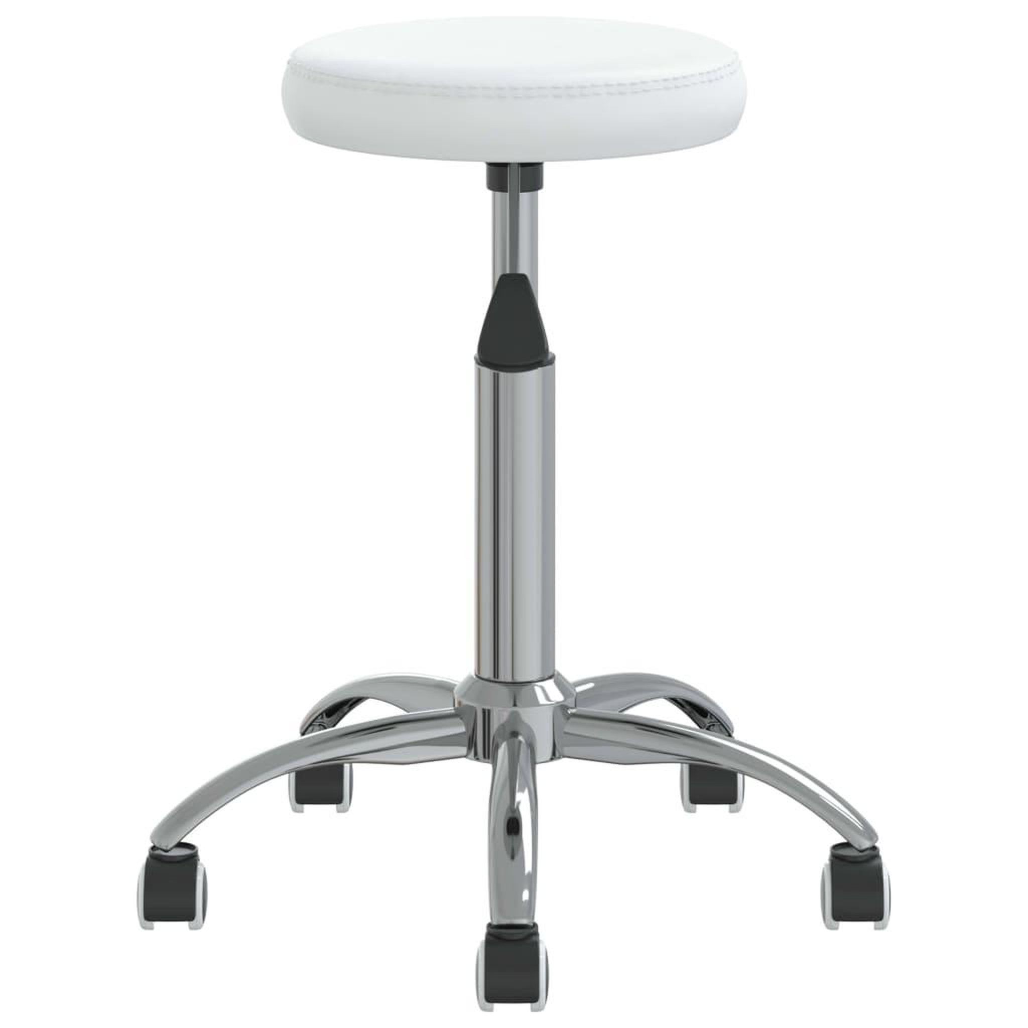 Voir la diapositive 2 : VIDAXL Chaise de salle a manger Blanc Similicuir