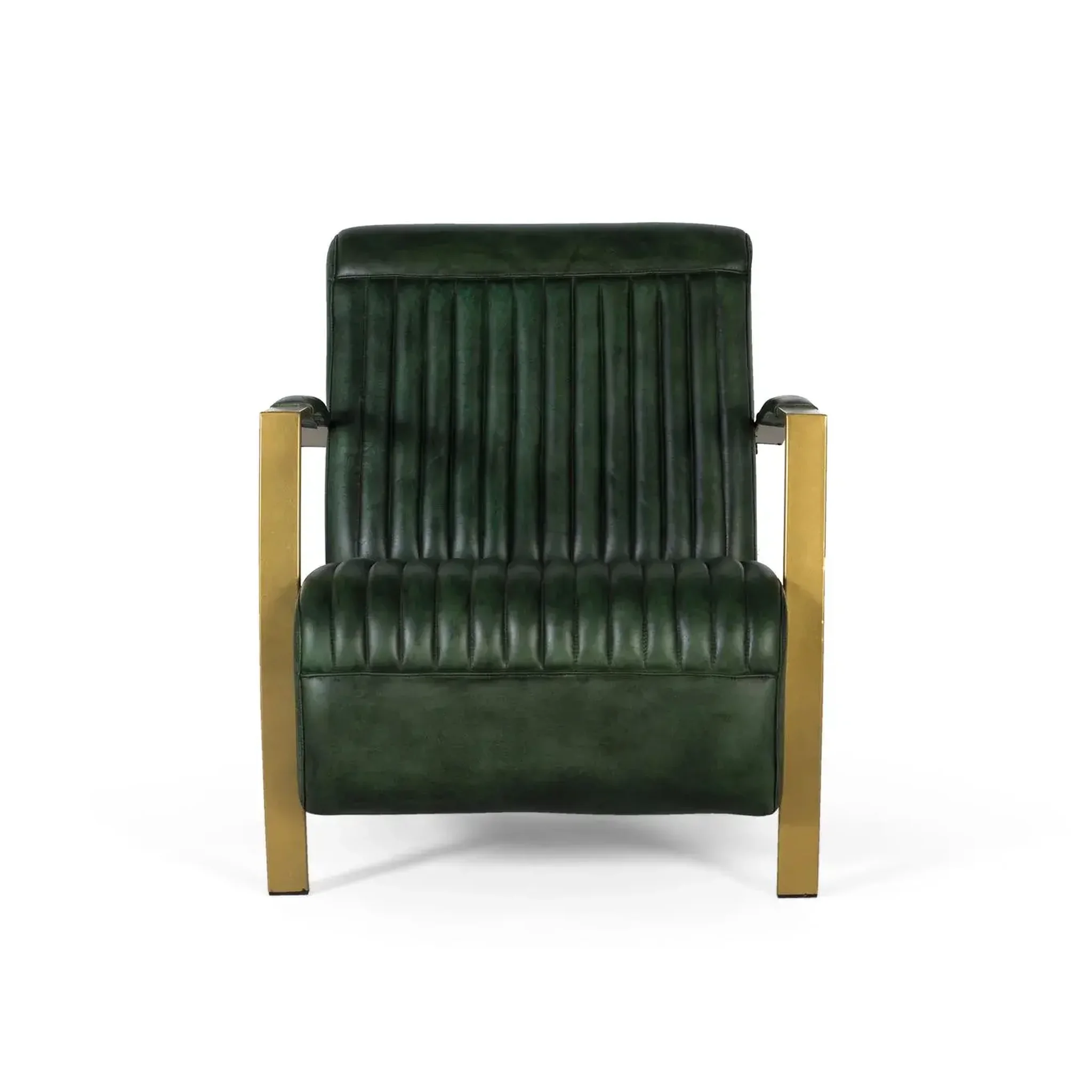 Voir la diapositive 2 : GINER Y COLOMER SL Fauteuil en cuir 65 cm style moderne élégant