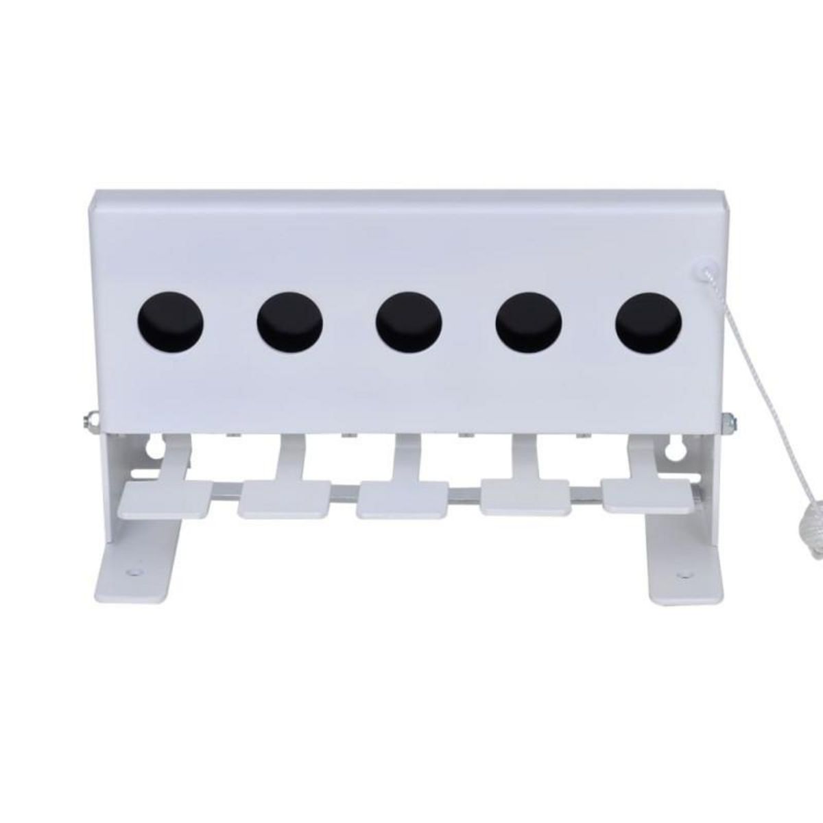 VIDAXL Cible à 5 trous avec corde de réinitialisation