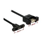 DeLock Câble USB delock Micro-USB 0,25 m noir