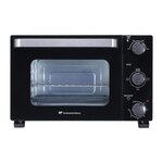 CONTINENTAL EDISON CONTINENTAL EDISON CEMF22B - Minifour electrique 22L noir - 1300W - Rotissoire, Convection naturelle