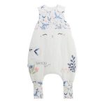 Petit Béguin Turbulette TOG2 en gaze de coton avec pieds retroussables Tiana. Coloris disponibles : Beige