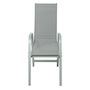 Voir la diapositive 3 : Habitat et Jardin Fauteuil jardin Alu/Textilène  Porto  - Phoenix - Gris clair - Lot de 2