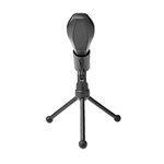 NEDIS Microphone Nedis MICTU100BK filaire USB noir