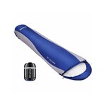 KINGCAMP Sac de couchage forme momie Breeze - Kingcamp - Bleu - 215 x 50 cm