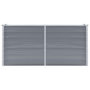 Voir la diapositive 3 : VIDAXL Lit sureleve de jardin Acier galvanise 160x40x77 cm Gris