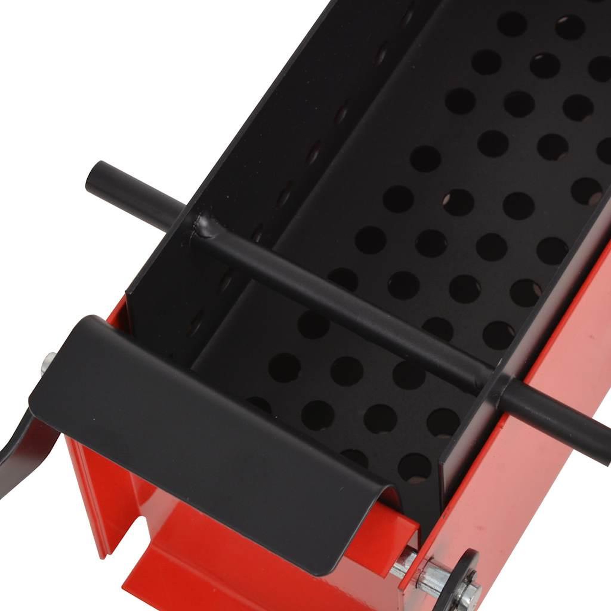 Voir la diapositive 3 : VIDAXL Presse a papier de recyclage acier 34x14x14 cm noir et rouge