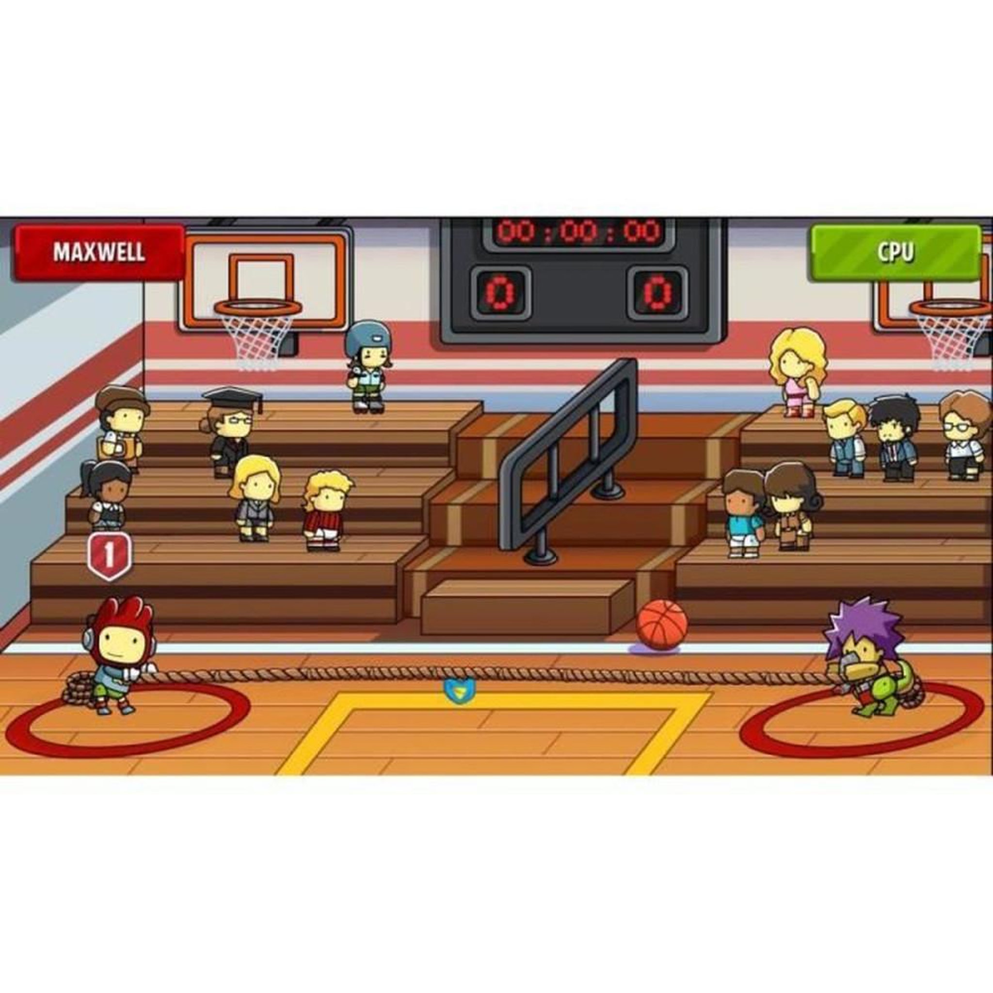 Voir la diapositive 2 : Warner Bros Jeu Xbox One Scribblenauts Showdown en français, puzzle, mode Plateau de jeu et multijoueur jusqu'à 4 joueurs, mode en ligne, PEGI 12+