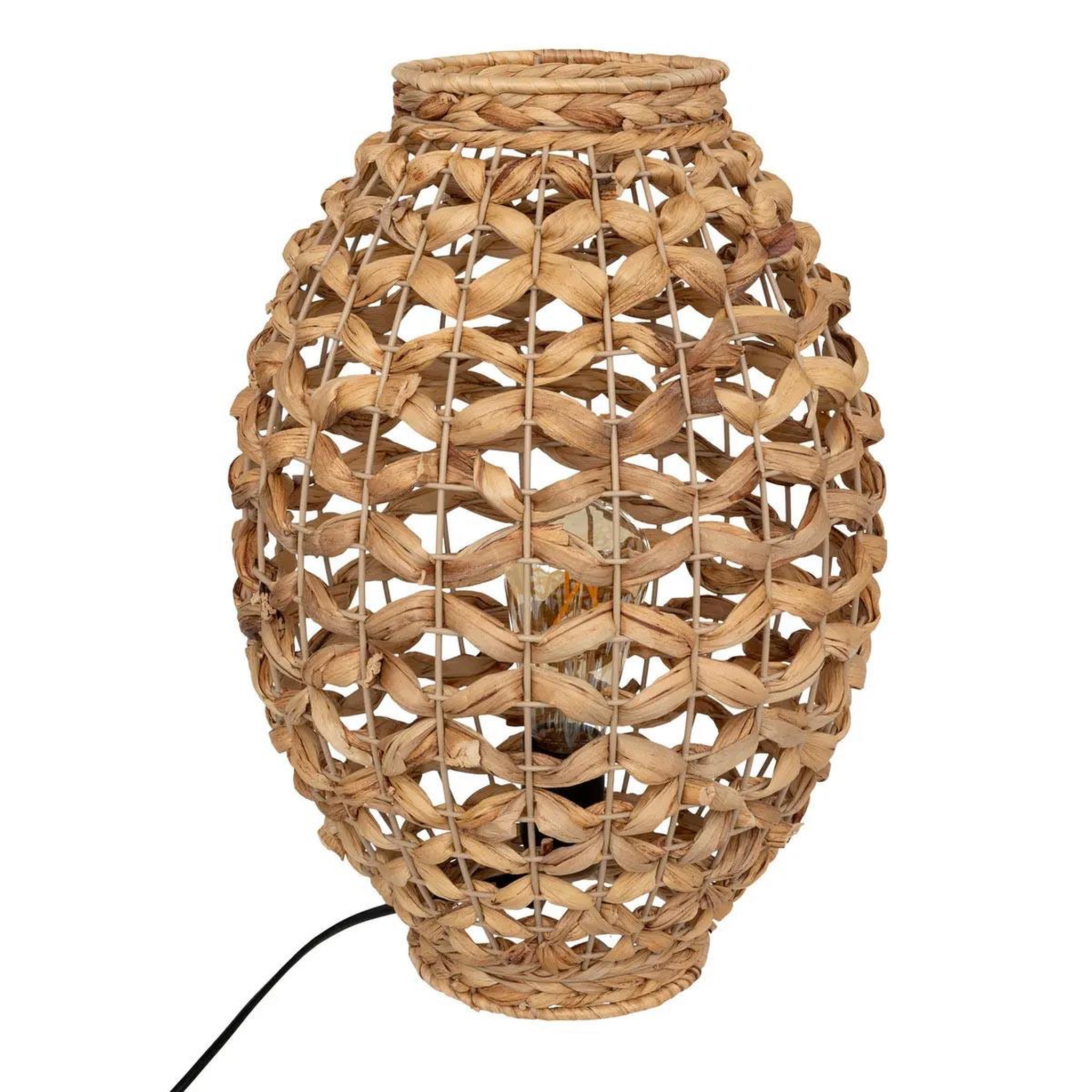ATMOSPHERA Lampe à poser déco  jacinthe  40cm naturel