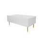 Voir la diapositive 5 : BEST MOBILIER Ambre - table basse - 2 portes - 120 cm