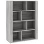 Voir la diapositive 2 : VIDAXL Buffet Sonoma gris 80x30x106 cm Bois d'ingenierie