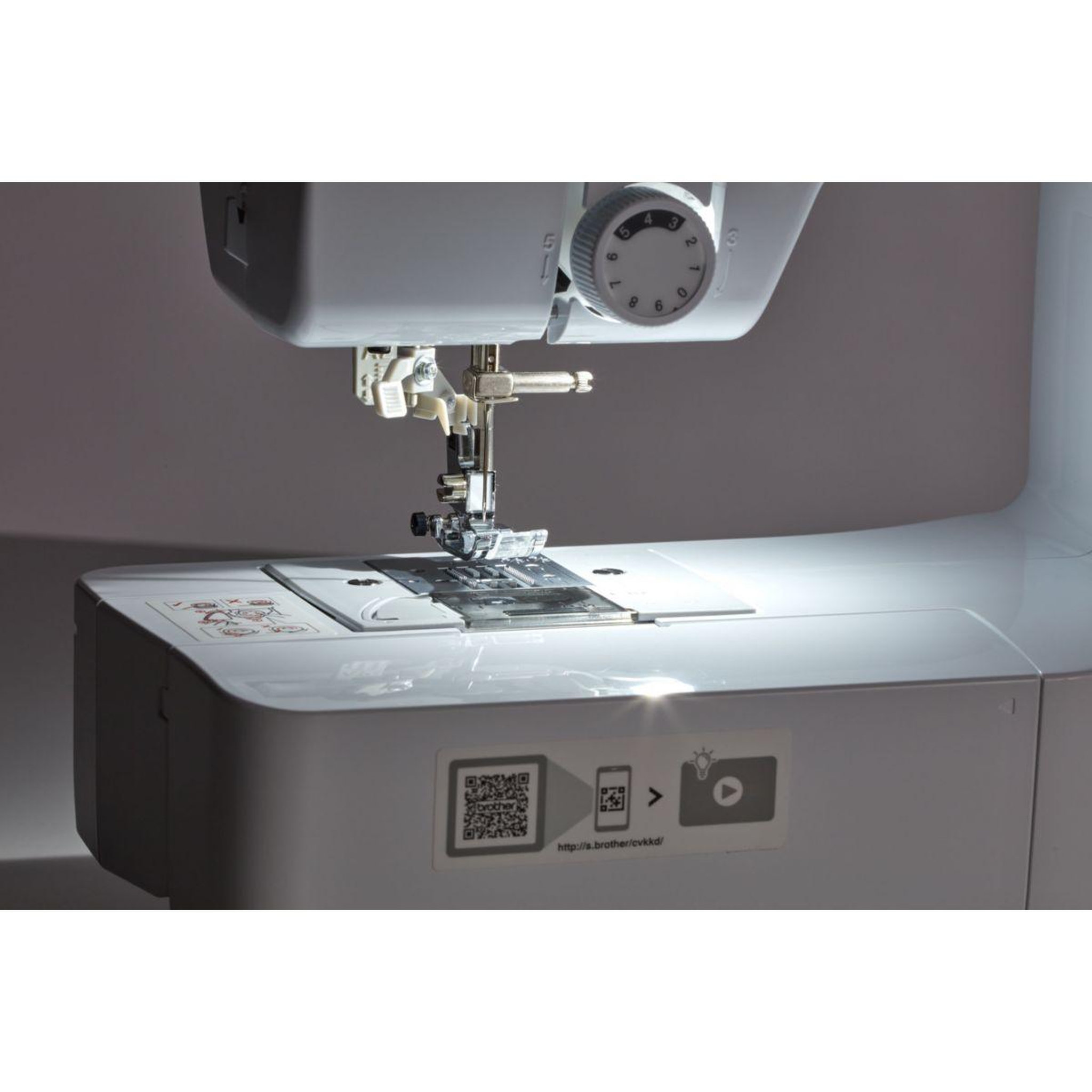Voir la diapositive 3 : Brother Machine à coudre cs120wts