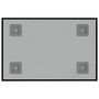Voir la diapositive 4 : VIDAXL Tableau noir magnétique mural Noir 30x20 cm Verre trempé