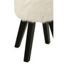 Voir la diapositive 3 : Paris Prix Tabouret Imitation Fourrure  Bun  30cm Blanc