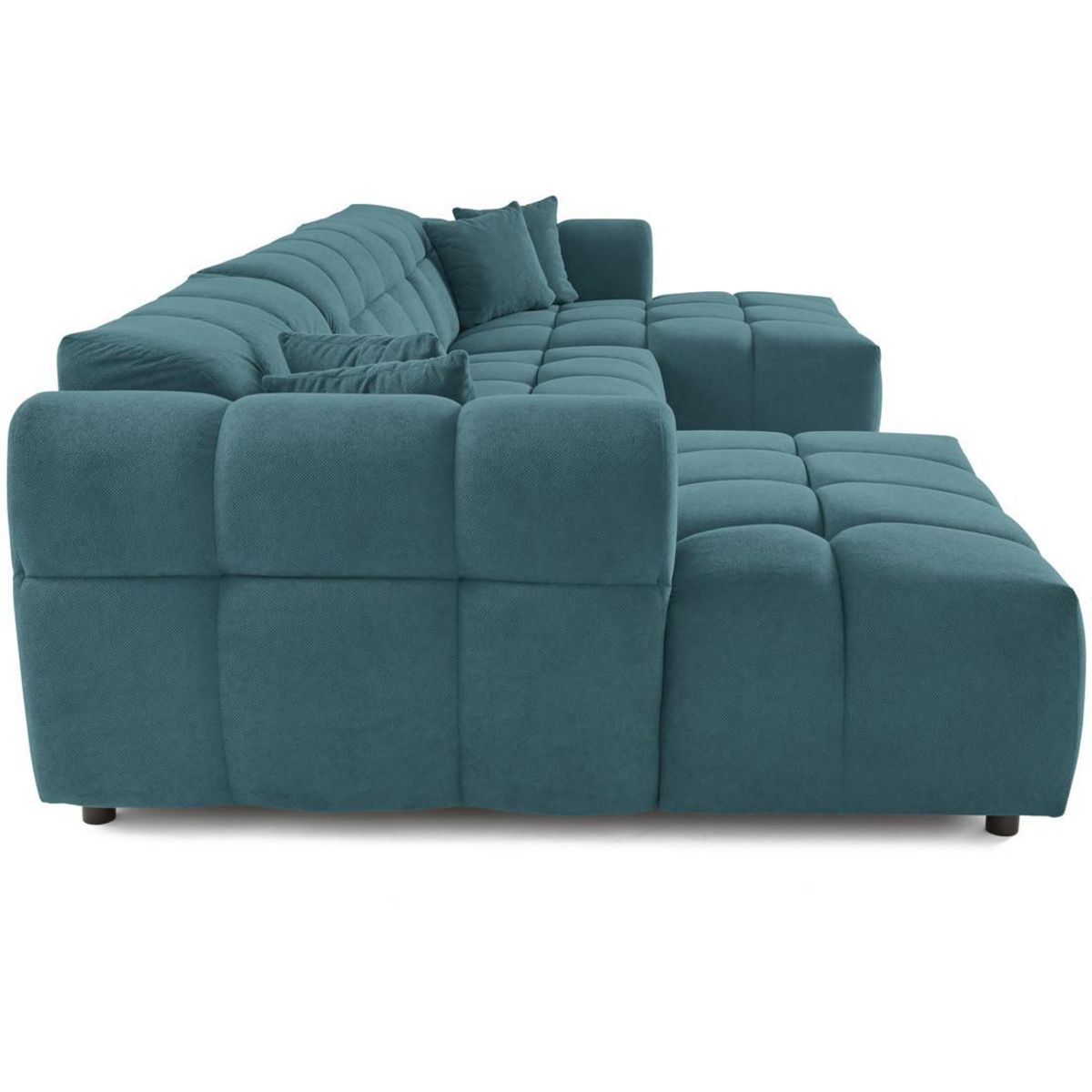 LISA DESIGN Jake - canapé déhoussable d'angle gauche 5 places en velours