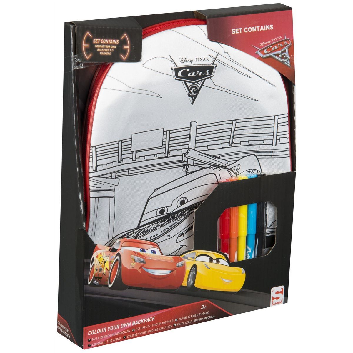 Kit créatif de coloriage Cars