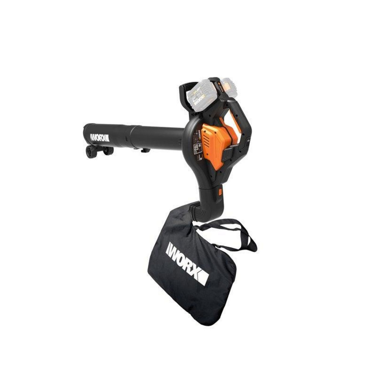 CENTRALE BRICO Aspirateur souffleur broyeur sur batterie WORX vendu sans batterie