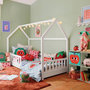 Voir la diapositive 4 : Atmosphera Kids Coussin Enfant Tufté  Chachapop  40x40cm Multicolore
