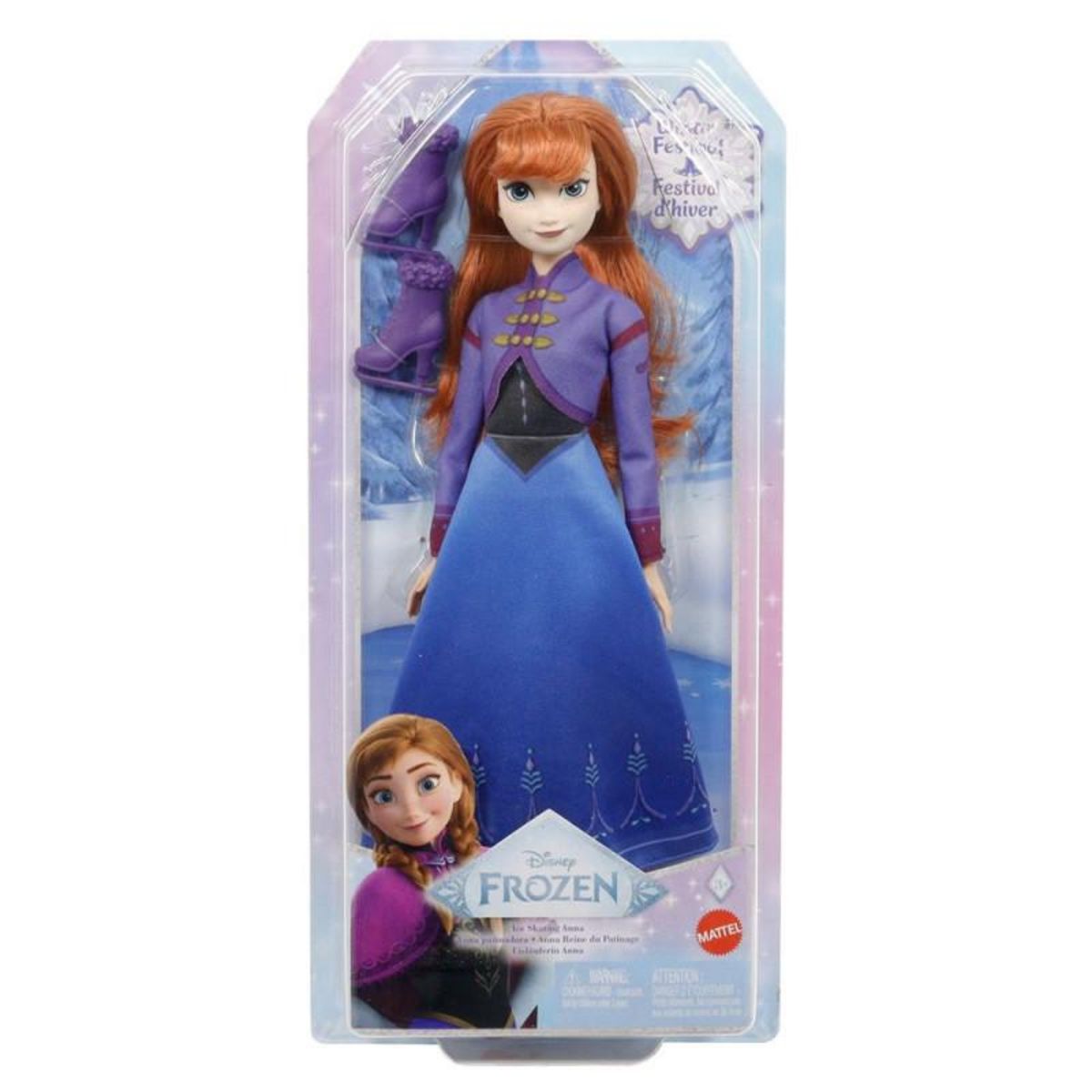 Disney La Reine des Neiges Poupée La Reine des Neiges Frozen Anna Patineuse