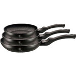 BERLINGER HAUS Ensemble de poêles à frire Berlinger-Haus moderne en aluminium forgé antiadhésif marbre