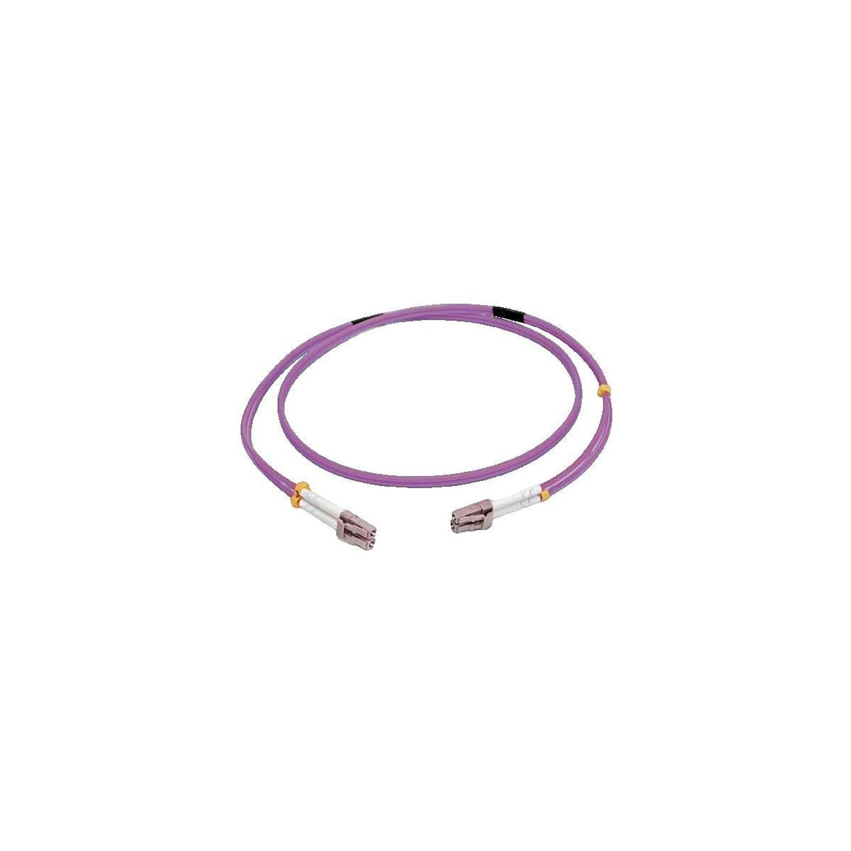 C2G Câble réseau C2G 2 mètres fibre optique violet